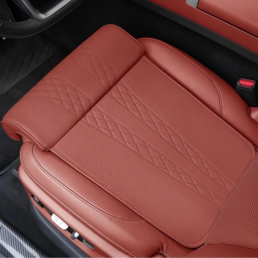 Universal Car Seat Leg Support Pad Memory Foam Breathable Seat Extender Leg Cushion Comfort Leather Seat Cushion For Long Drive