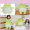 New Colorful Cartoon Frog Design Kids Backpack Cute Nylon School Bag For Boys And Girls