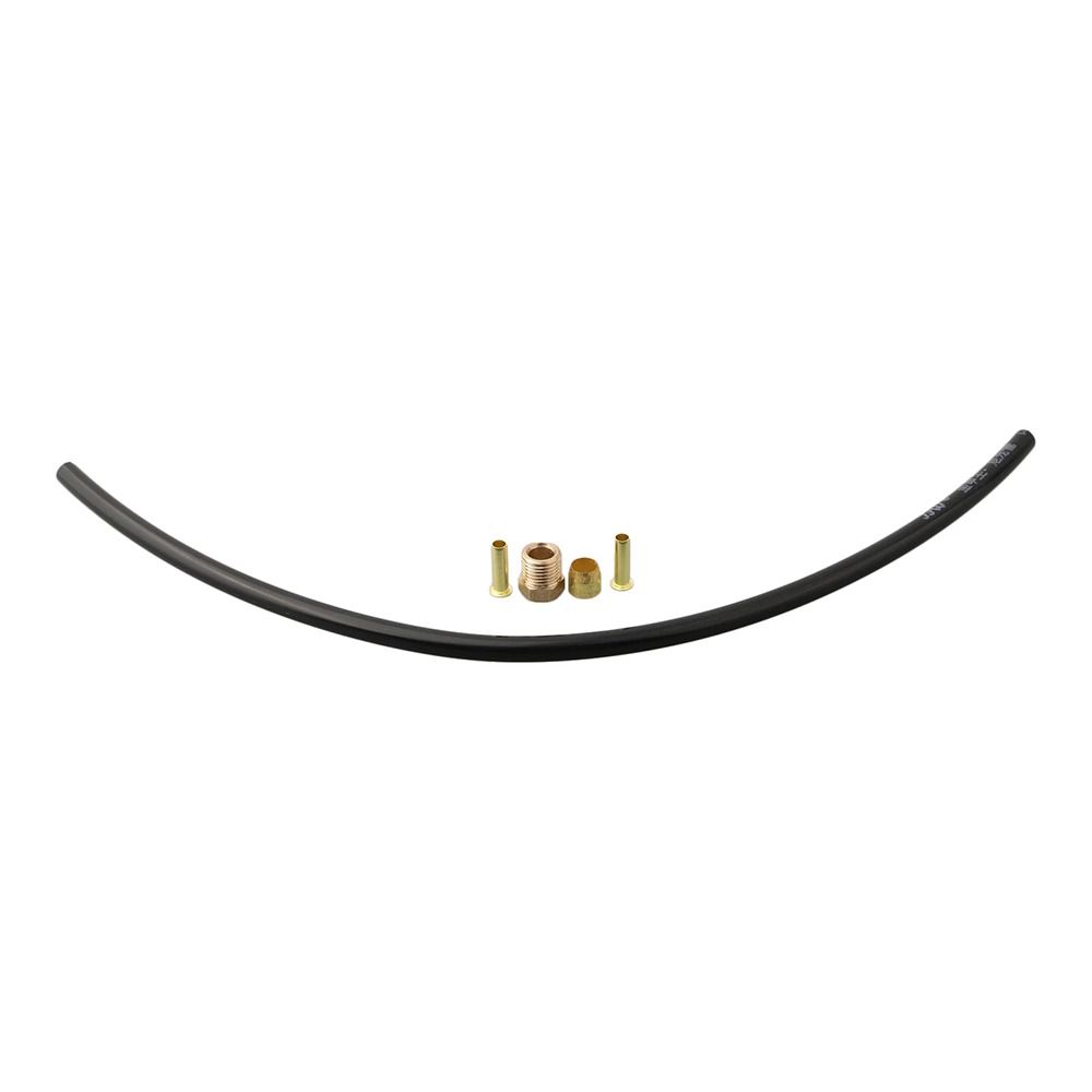 1Pcs High Pressure Air Compressor Nylon Hose 6mm Dia with Small Brass Parts Pressure Relief Valve Tube 30cm Air Line Hose