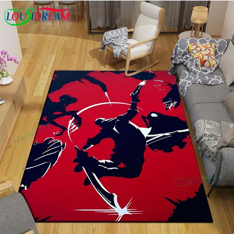 Fashion D-Devil May Cry Game Printed Carpet Outdoor Area Rug Non -slip Carpet Bedroom Decor Carpet for Living Room Birthday Gift