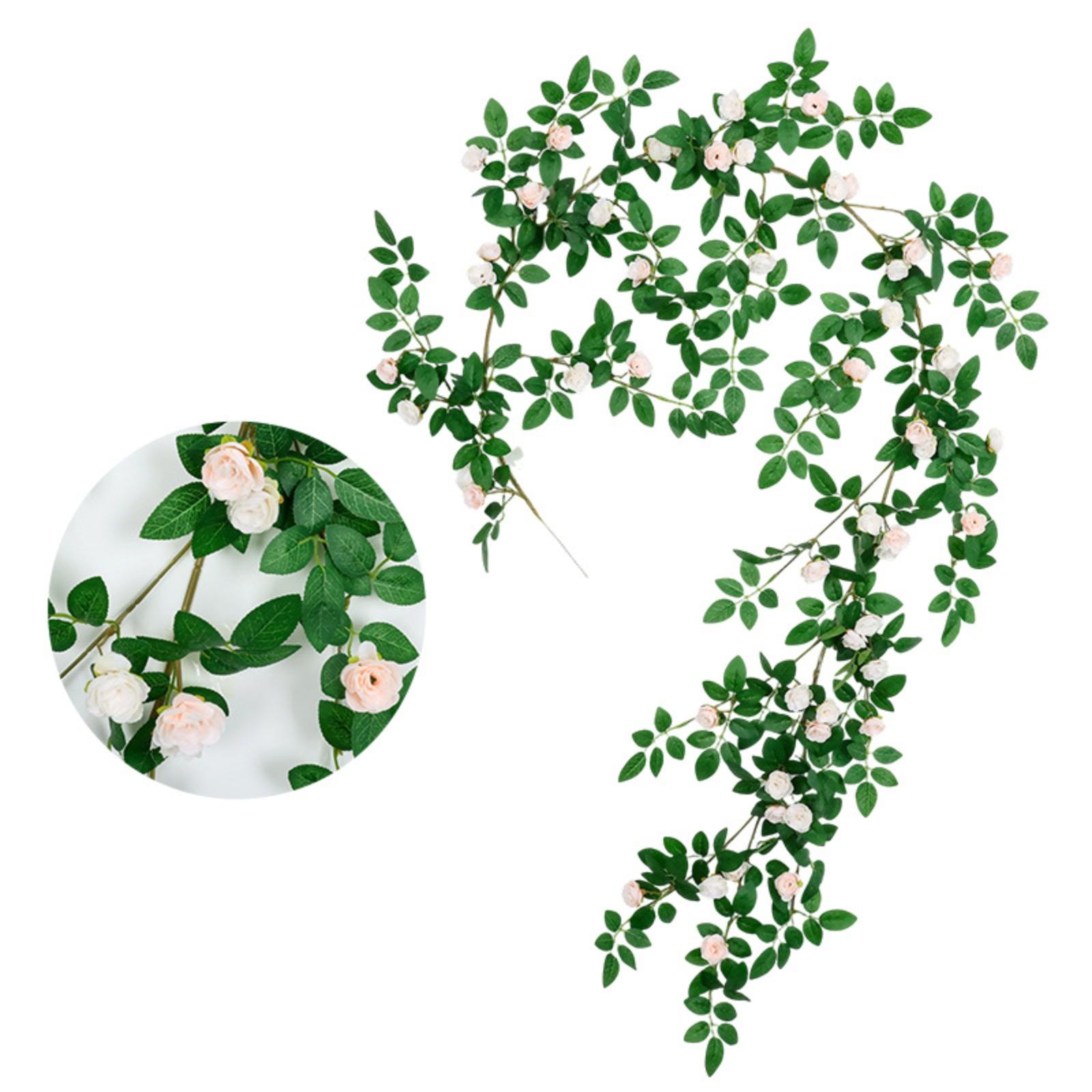 

1,8 м Искусственная цветочная лоза, Искусственная цветочная лоза, Пластиковый цветок, Маскировка трубы, Украшение балкона One Size