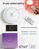 Wireless RGBW LED Ceiling Light Strip with Remote & Touch Control for Bathroom, Hallway, Corridor & Living Room