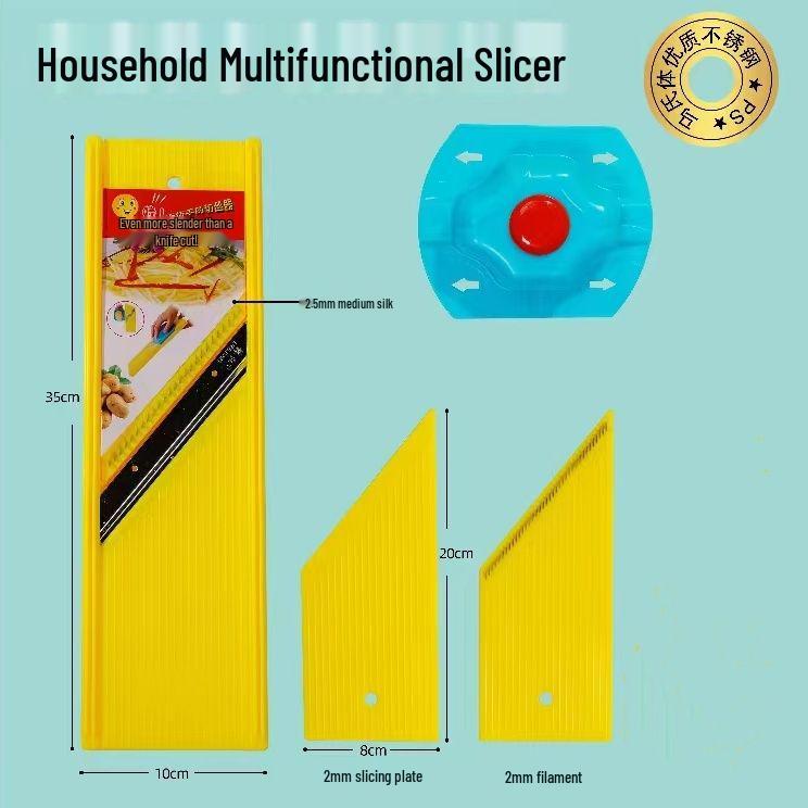 Multi-Purpose Silk & Vegetable Julienne Slicer