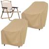Chair Dust Cover Outdoor Garden Patio Furniture Protector Cover Waterproof Dustproof Chaircover Rain Cover Chair Sofa
