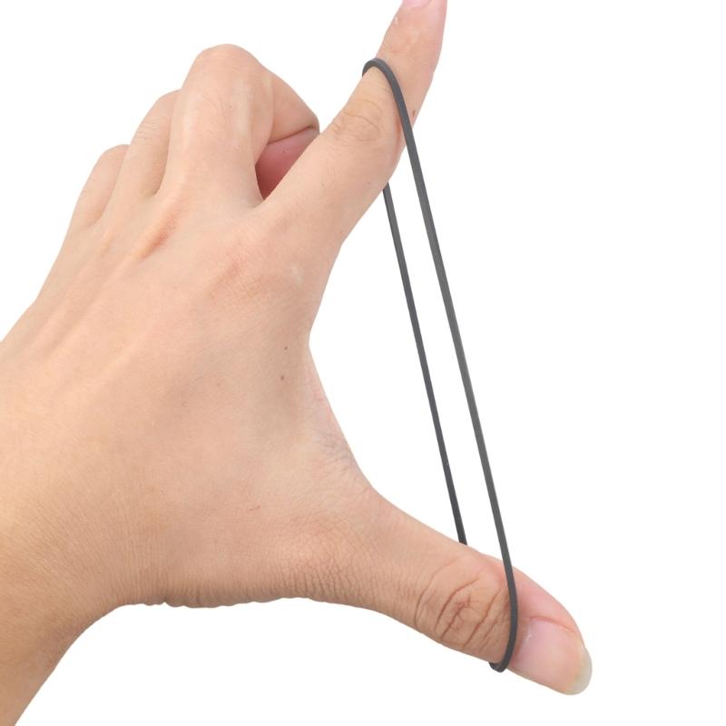 1PC Rubber Belt for Cassette Players and Video Recorders Turntables Common Bands Repair Belts 150-185mm Folded