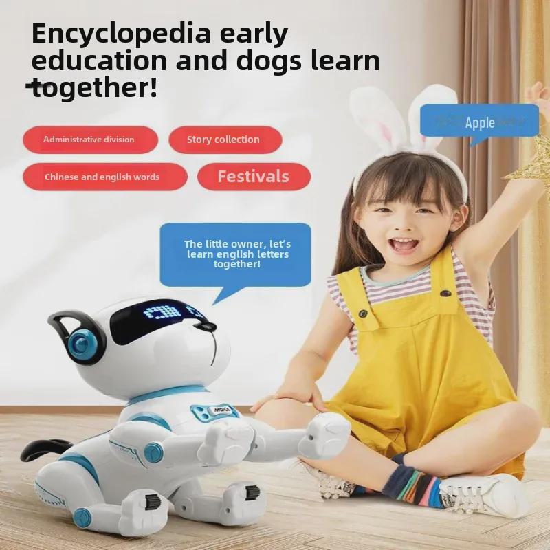 2024 Smart Bionic Robot Dog: Programmable, Remote-Controlled, Rechargeable Toy for Kids