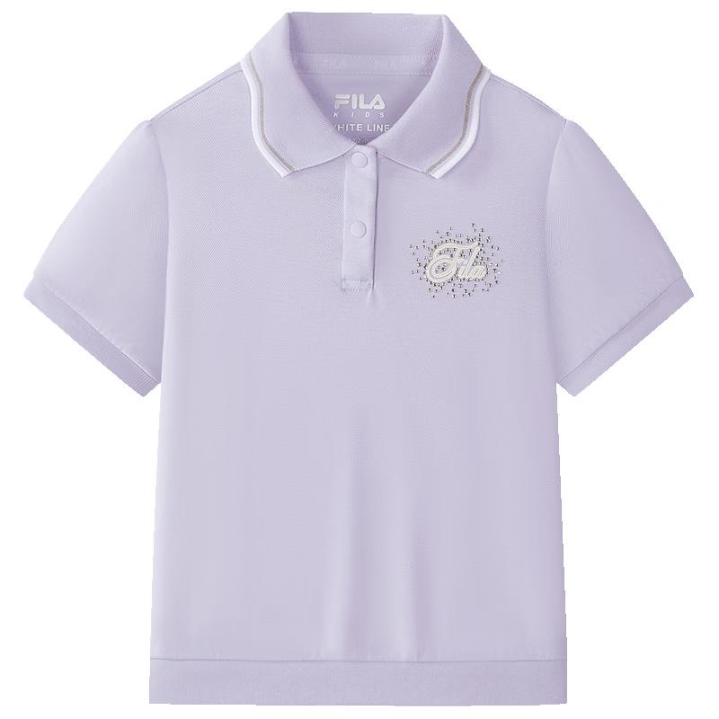 FILA Girls Short Sleeve Polo T-Shirt 110