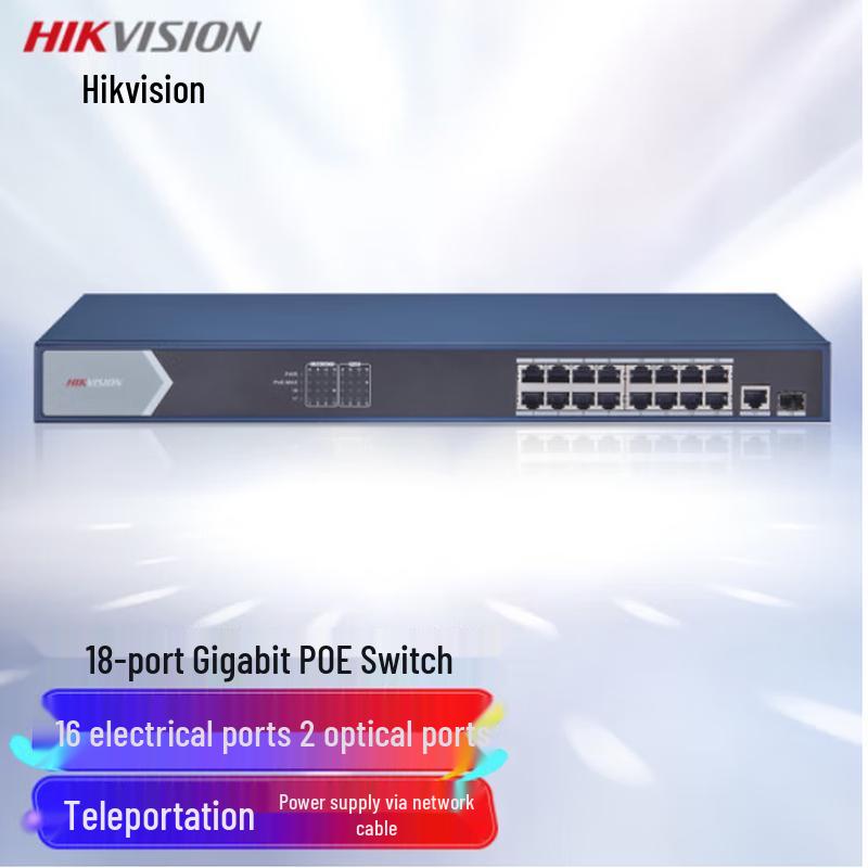 

HIKVISION 18-Port Gigabit PoE Switch