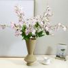 Faux Silk Fake Flowers Arrangement Long Stem Artificial Flowers  Photography Props