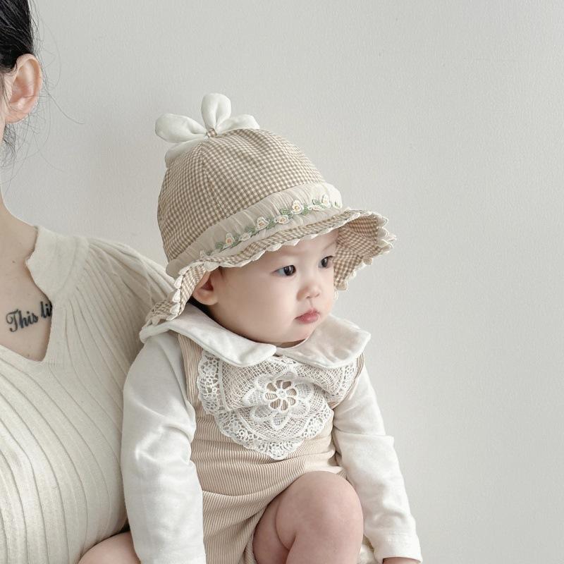 Baby Hat Spring and Autumn Cute Baby Girl Sun Hat Newborn Baby Toddler Spring Fisherman Hat Trend