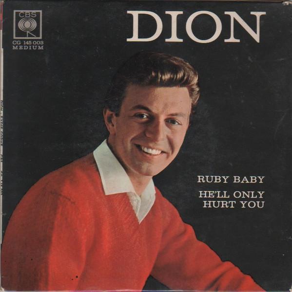 

7inch Record DION EYDIE GORME Ruby Baby CG145003 CBS 1963 France Rock Used
