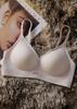 Spot jelly strip fixed cup seamless underwear women's small breasts gather soft support anti-sagging not empty cup bra