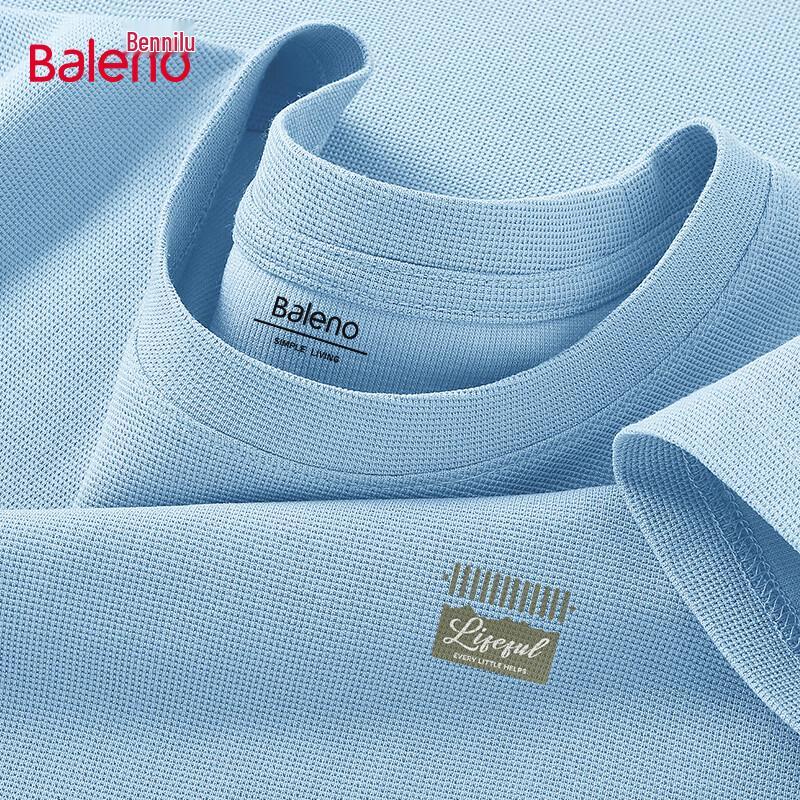 

Baleno Men s Waffle Knit Short Sleeve T-Shirt 4XL