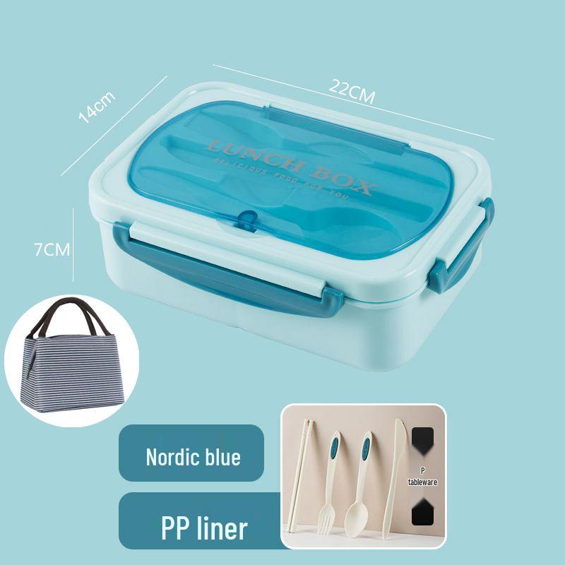 304 Stainless Steel Insulated Bento Box with Divider, Portable and Leak-Proof, Customizable Logo.