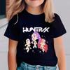Ropa Infantil de Cazadores de Demonios Kpop Camiseta de Manga Corta Linda Cazadores de Demonios Kpop Tigre Camiseta Harajuku para Niños Niñas