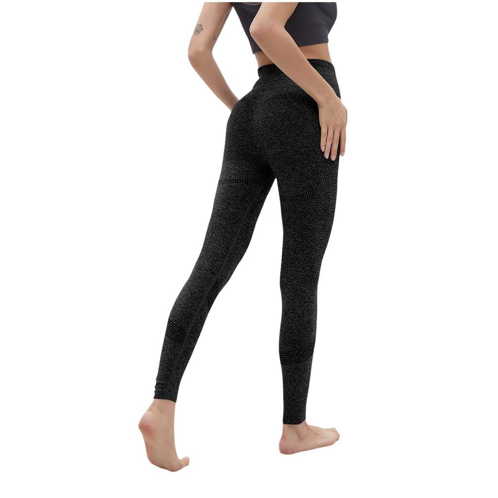 TY High-Waisted Seamless Yoga Pants - Butt-Lifting, Tight, High-Elastic Fitness Leggings