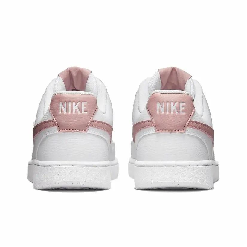 Nike Court Vision Low Fashion Versatile Comfortable Low Top Kids Skate Shoes Men Sneaker White Pink DH8158-102