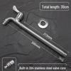 TLXT Stainless Steel Washing Machine Faucet