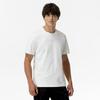 Mizuno Soft Dry Training and Snow Size Size Small Men's T-Shirt, Sweat-Wicking Quick-Drying, White, 32MAC026,