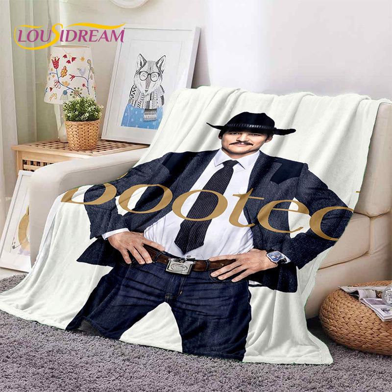 Pedro Pascal 3D Soft Throw Blanket - Warm Picnic, Bed, Sofa Accessory