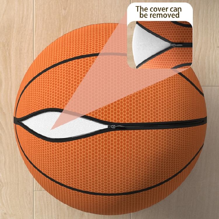 Soft Squeezable Sport Ball Noiseless Indoor Basketball Motor Skills Training Toy For Indoor Outdoor Play Enduring