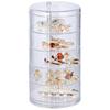 Transparent Acrylic Rotating Cosmetic and Jewelry Organizer