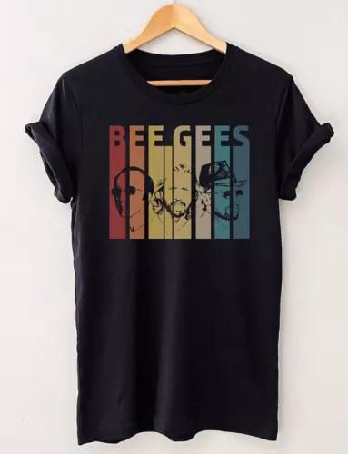 Ретро футболка с коротким рукавом участники Bee Gees.webp Унисекс футболка XXXL