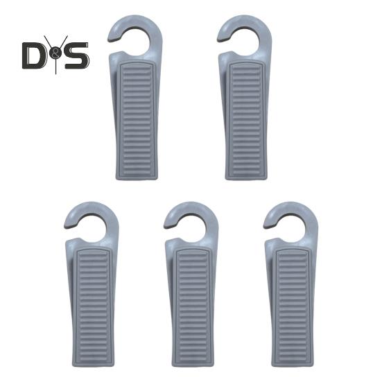 

5 шт. дверных стопоров для безопасности дома, конструкция без проколов, мягкий материал, предотвращает несчастные случаи на двери, простая установка дверного стопора серый