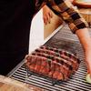 Carbon Steel Roasting Stand Non-Stick BBQ Steak Racks Portable Ribs Grill  Barbecue Cooking
