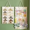 Hair Band Storage Bag Single Color Hairclip Bag For Bedroom