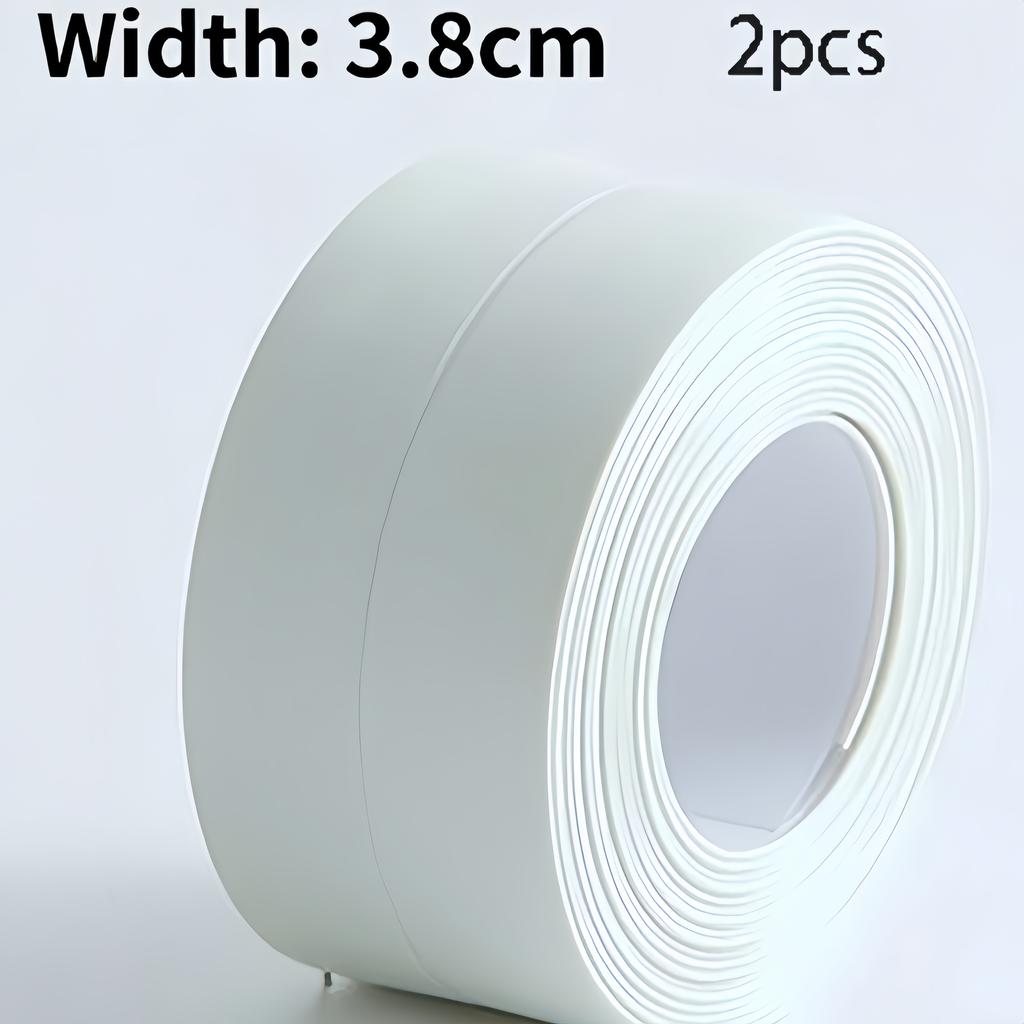 1/2/4Pcs Sets of Household Kitchen and Bathroom Sealing Tape, Stove Corner Line Gap Sealing Waterproof Self-adhesive Tape