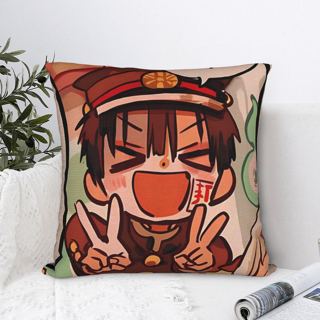 TBHK Anime Characters Pillow Case Vintage Pillow Cover Design Pillowcases For Living Room Bed Chair