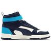 Puma Rbd Game High-Top Sneakers Unisex Sneakers Blue White 385839-15