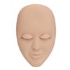 Eyelash Extension Mannequin Head with 6 Pair Replacement Eyelids Soft Touch Lash Mannequin Face
