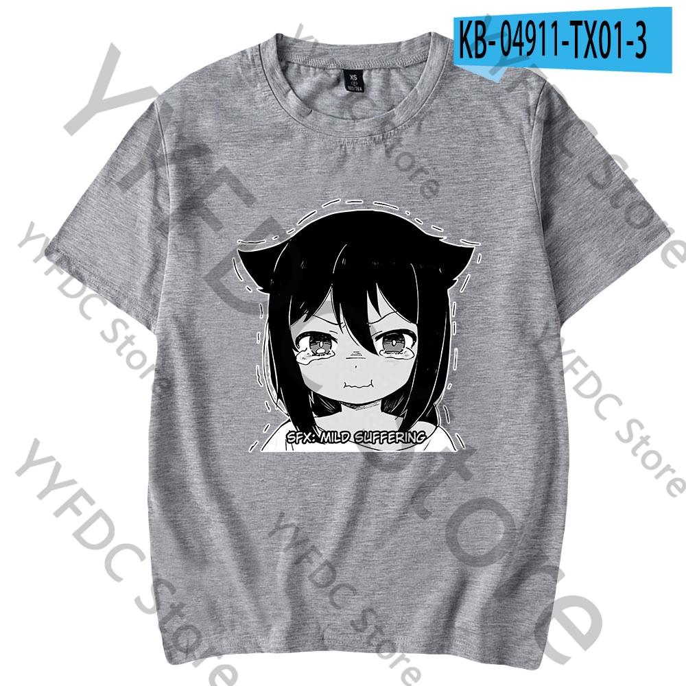 

Jahysama Wa Kujikenai T Shirt Women Unisex Cute Cartoon Summer Short Sleeve Tee Anime The Great Jahy Will Not Be Defeated Tshirt S