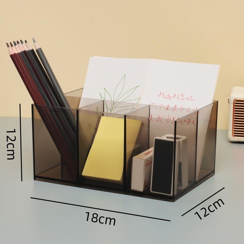 Makeup Brush Storage Box Makeup Brush Holder Organizer Clear Cosmetic Brushes Container Storage 1/2/3 Slots For Vanity