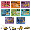 8 Cartoon Engineering Car Collage Hand-on DIY Manual Account Mobile Phone Case Laptop Decoration Can Be Waterproof