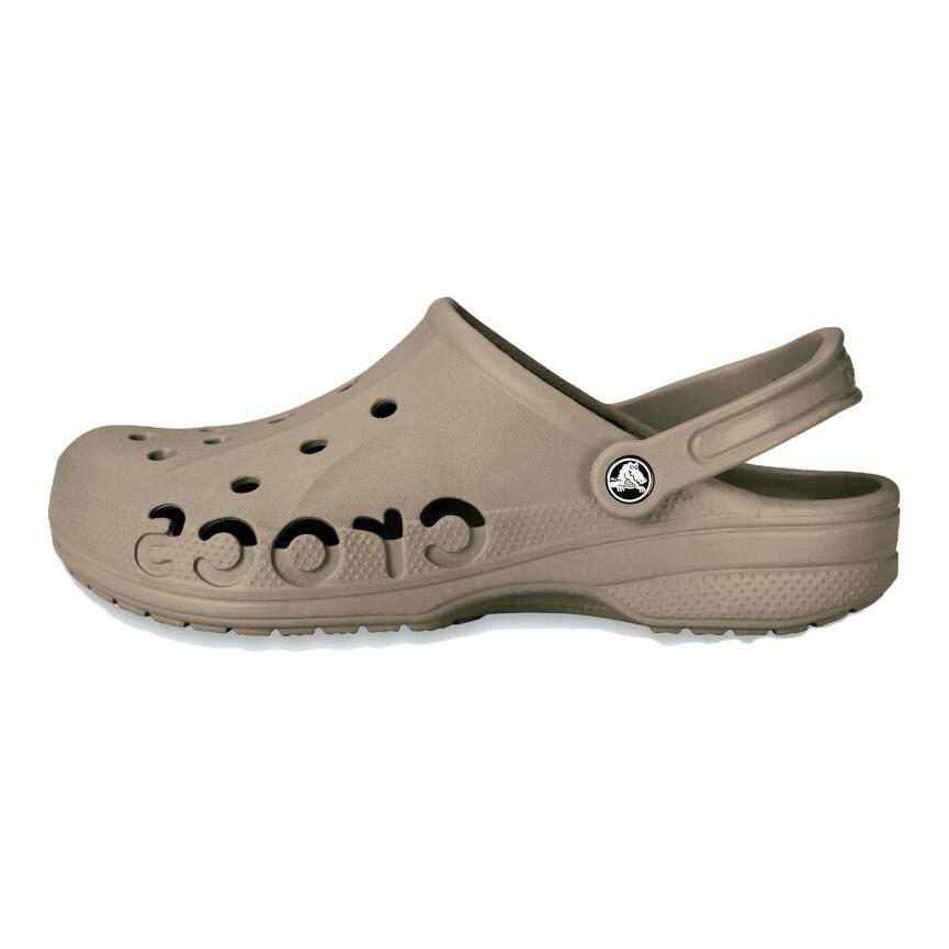 Crocs Baya Clog Comfortable and Versatile Hole Shoes Unisex Khaki