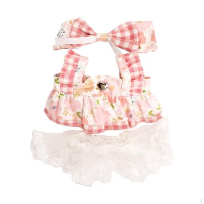 20cm Cute Doll Dress Clothes for Kids, Gift Comfortable Coordination Up Costumes,