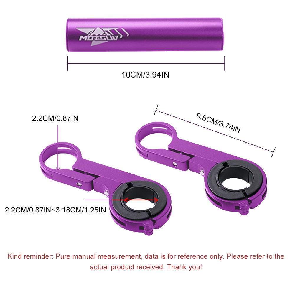 10/20/30 см Расширенный кронштейн руля велосипеда Удлинитель руля велосипеда Крепление для фары MTB Расширенная планка Аксессуары для велосипеда