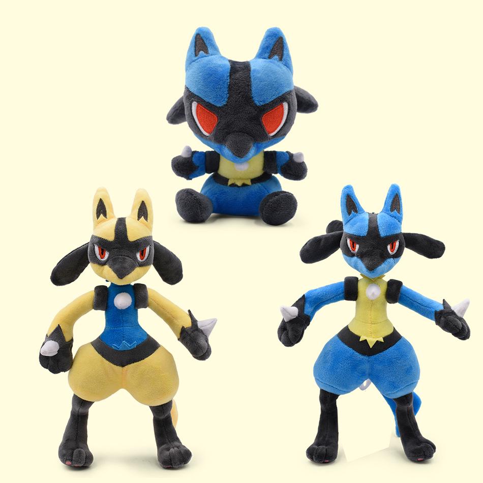 Large Shiny Mega Lucario Evolution Plush Doll