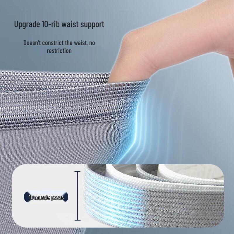 Freego Men's Disposable Cotton Boxer Briefs