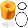 Oil Filter Kit(5Pcs) 04152-YZZA1 Replacement For Toyota Avalon Camry Sienna Lexus ES350 RAV4