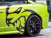 For  Dodge Challenger  Charger  Mustang Car Decal Hellcat SRT Rear Fender INCLUDES BOTH Sides Decal Sticker Tribal XX9