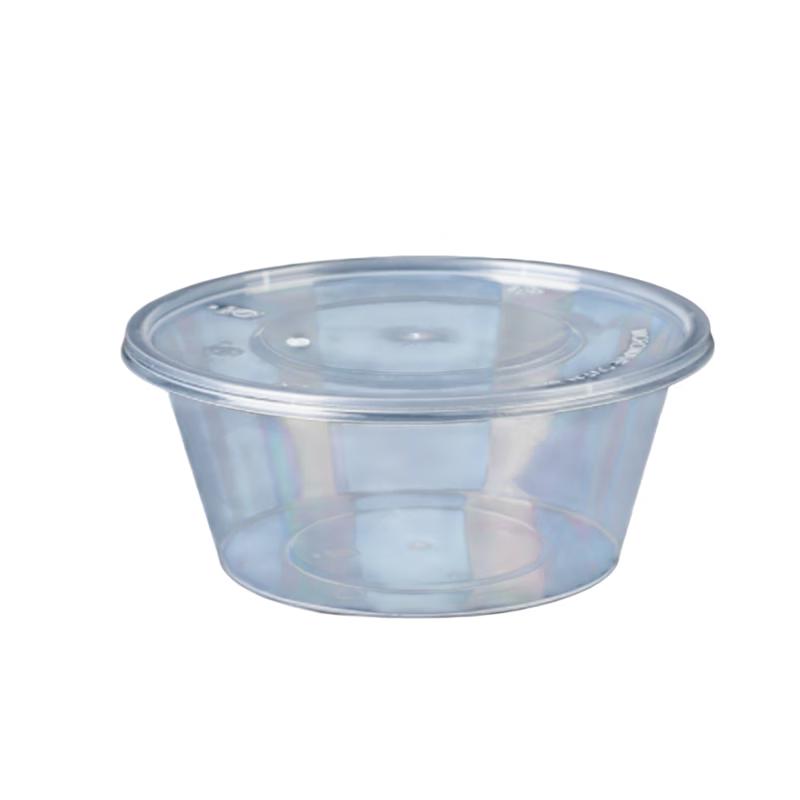 

Disposable Round Takeout Containers with Lids