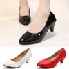 Shop Women S Enamel Mid Heel Comfortable dreSS ShoeS wdmS wSe tS10325791