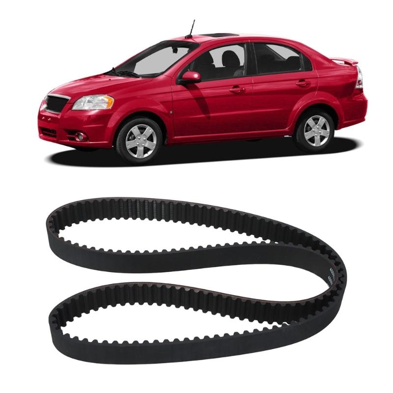Rubber Automotive Timing Belt Component Set Compatible For 1.6L L4 24422964 1598CC 98CID Ensure Smooth Engine Operation