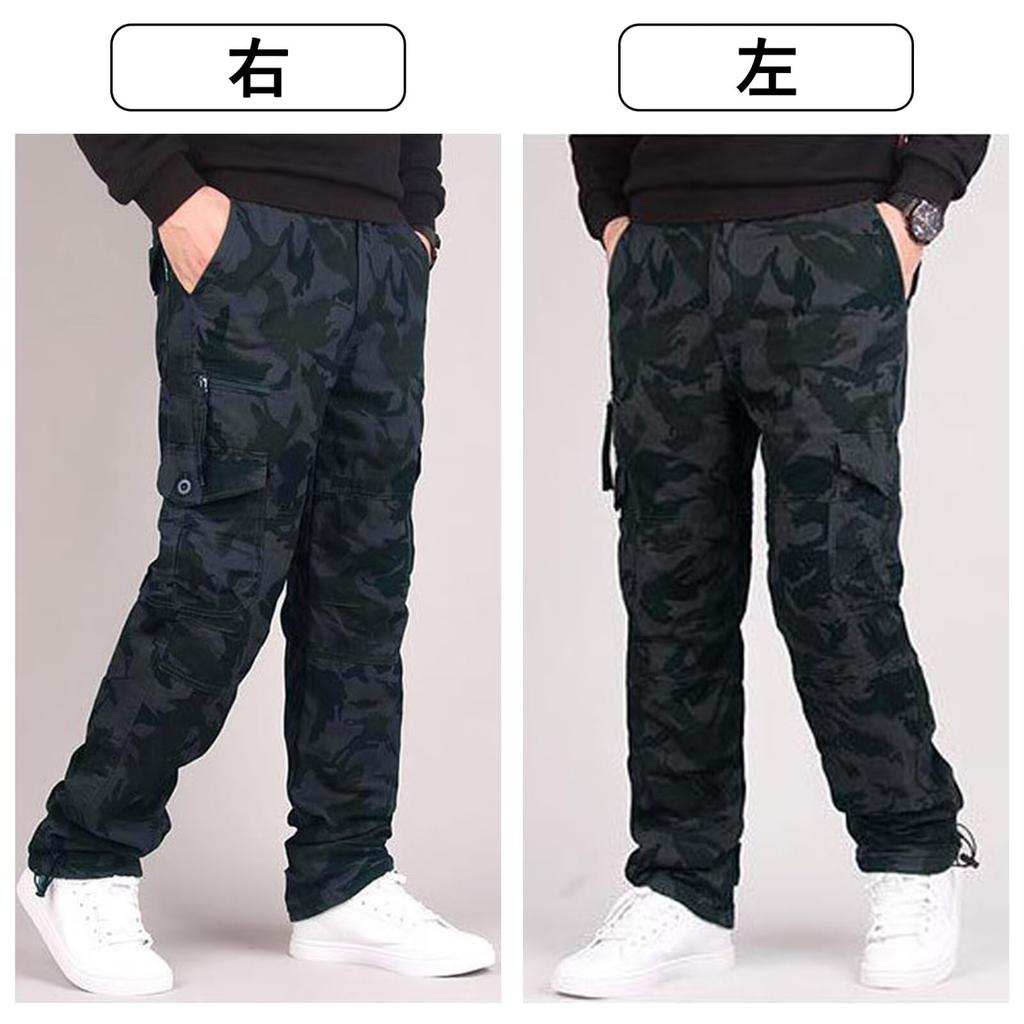 eleitchtee Cargo Long Outdoor Work Loose Elastic Winter Size Men's Pants, Workwear, Pants, Pants, Multi-functional, Multi-Pockets, Fit, Waist, Cotton,