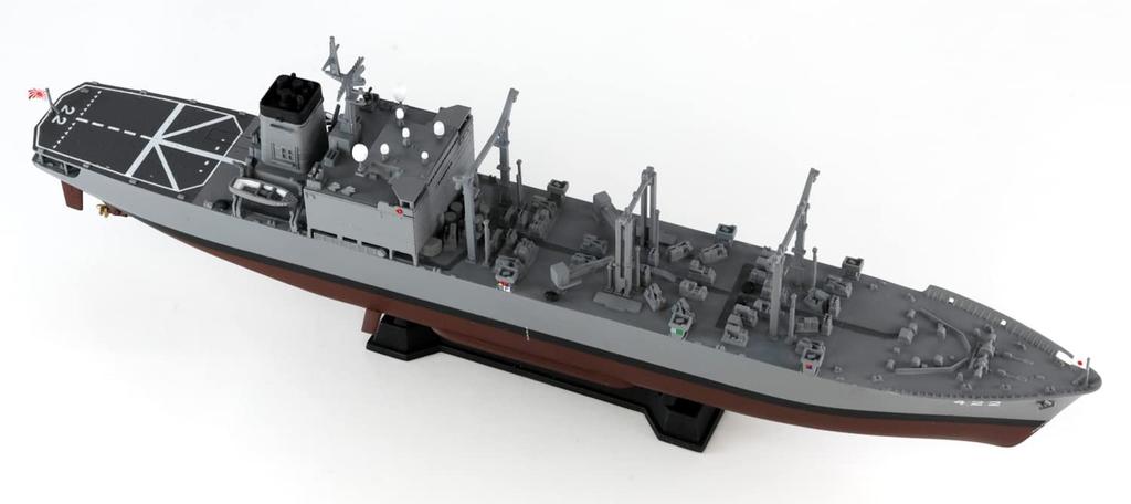 Pit Road Skywave Series Japan Maritime Force Supply Ship Towada Plastic Model J95 Molded Color 1/700 Self-Defense AOE-422