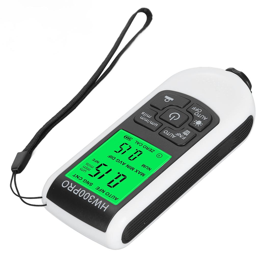 Digital Coating Thickness Gauge High Accuracy Anti Slip Paint Mil Thickness Meter Gauge for Car and